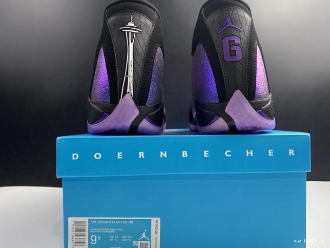 Rep Onekick 14 RETRO CV2469-001 JORDAN DOERNBECHER AIR '' 0723